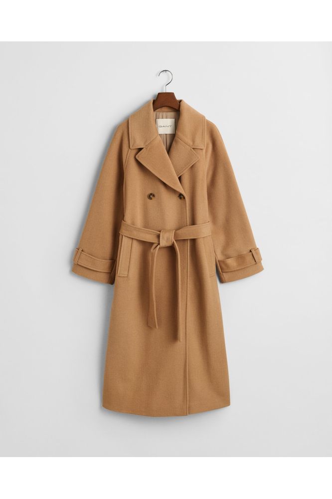 AW24 GANT Wool Trench Coat