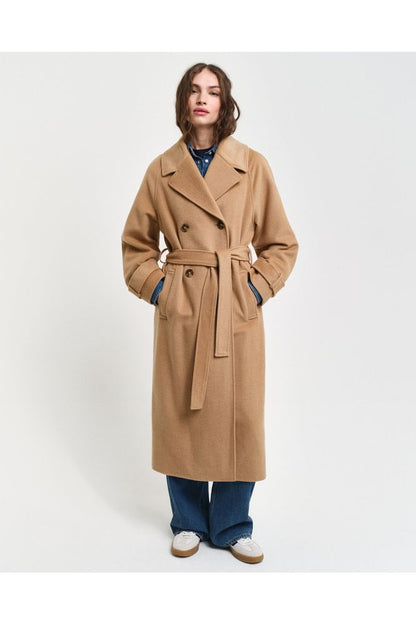 AW24 GANT Wool Trench Coat