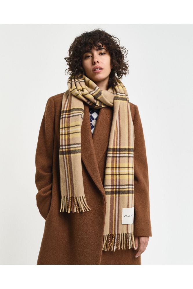 AW24 GANT Tartan Check Scarf