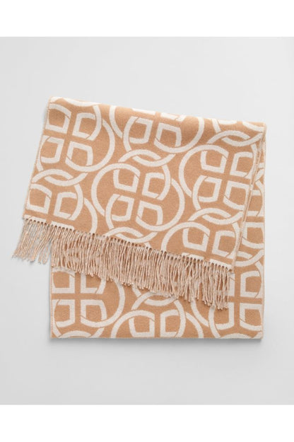 AW24 GANT G Pattern Wool Scarf