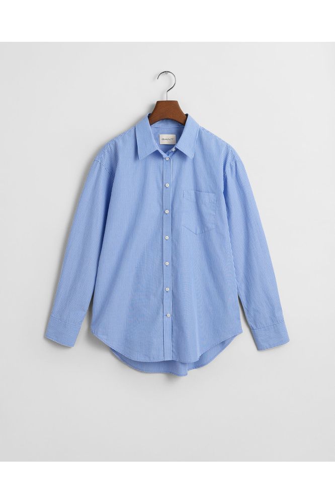 AW24 GANT Striped Poplin Shirt