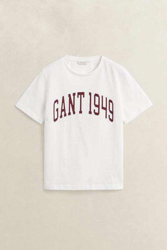Gant Graphic T-Shirt White