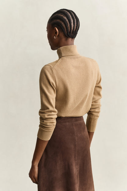 Gant Turtleneck Warm Khaki