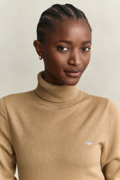 Gant Turtleneck Warm Khaki