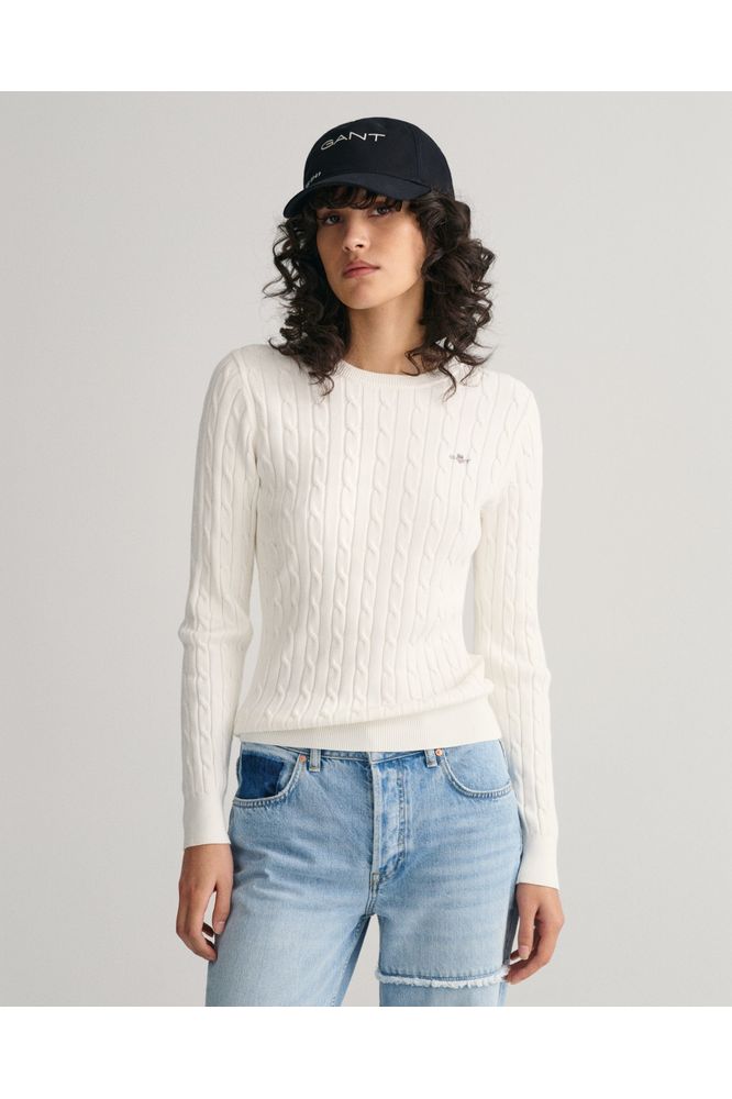 AW24 GANT Cable C-Neck