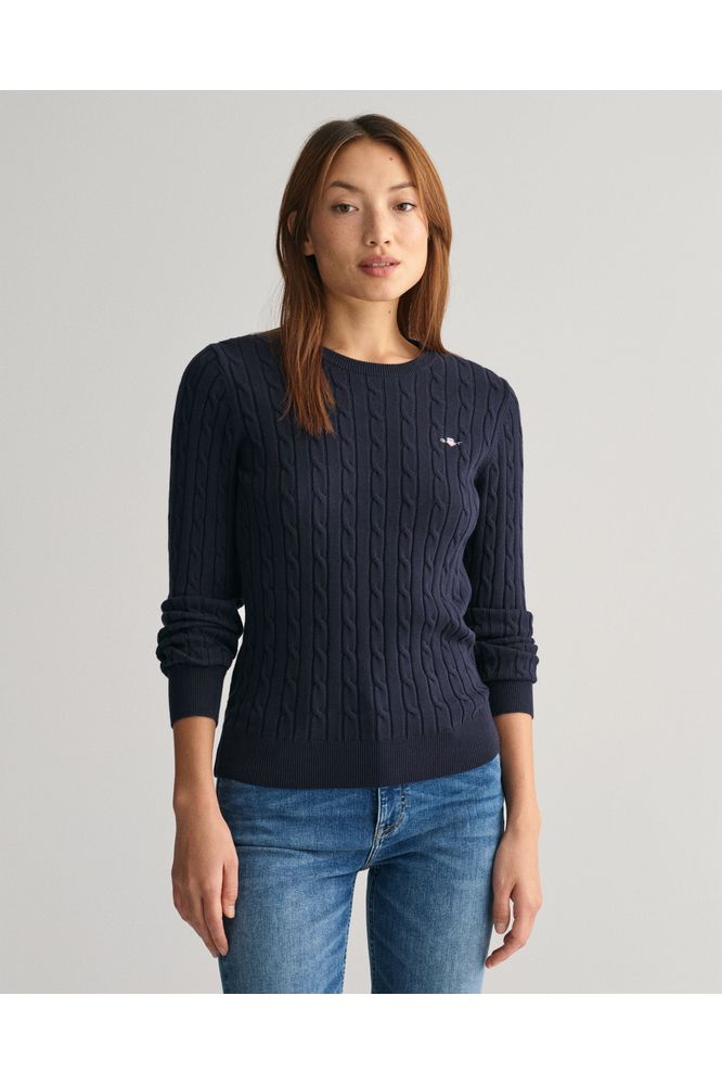 AW24 GANT Cable C-Neck