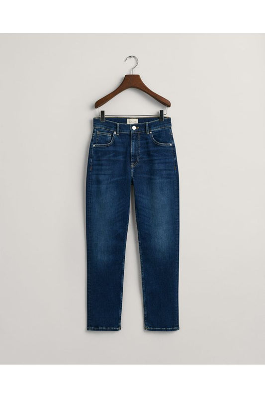 AW24 GANT Cropped Slim Jeans