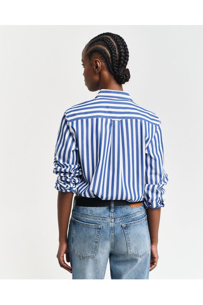 SS25 Gant Poplin Wide Striped Shirt