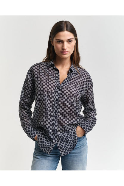 SS25 Gant Geometric Shirt