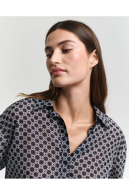 SS25 Gant Geometric Shirt