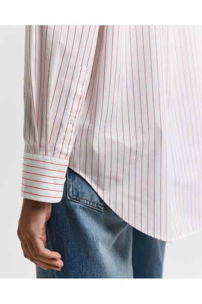 AW24 GANT Striped Poplin Shirt