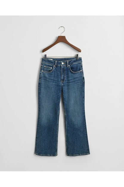 SS25 Gant Denim Cropped Kick Flare