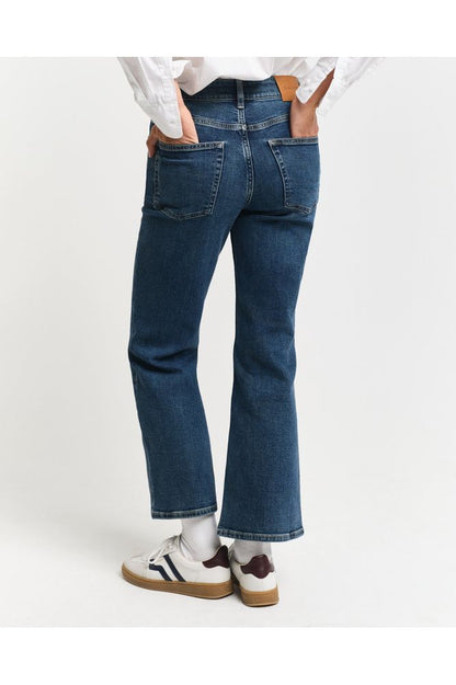 SS25 Gant Denim Cropped Kick Flare