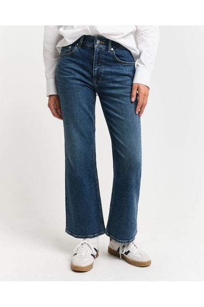 SS25 Gant Denim Cropped Kick Flare