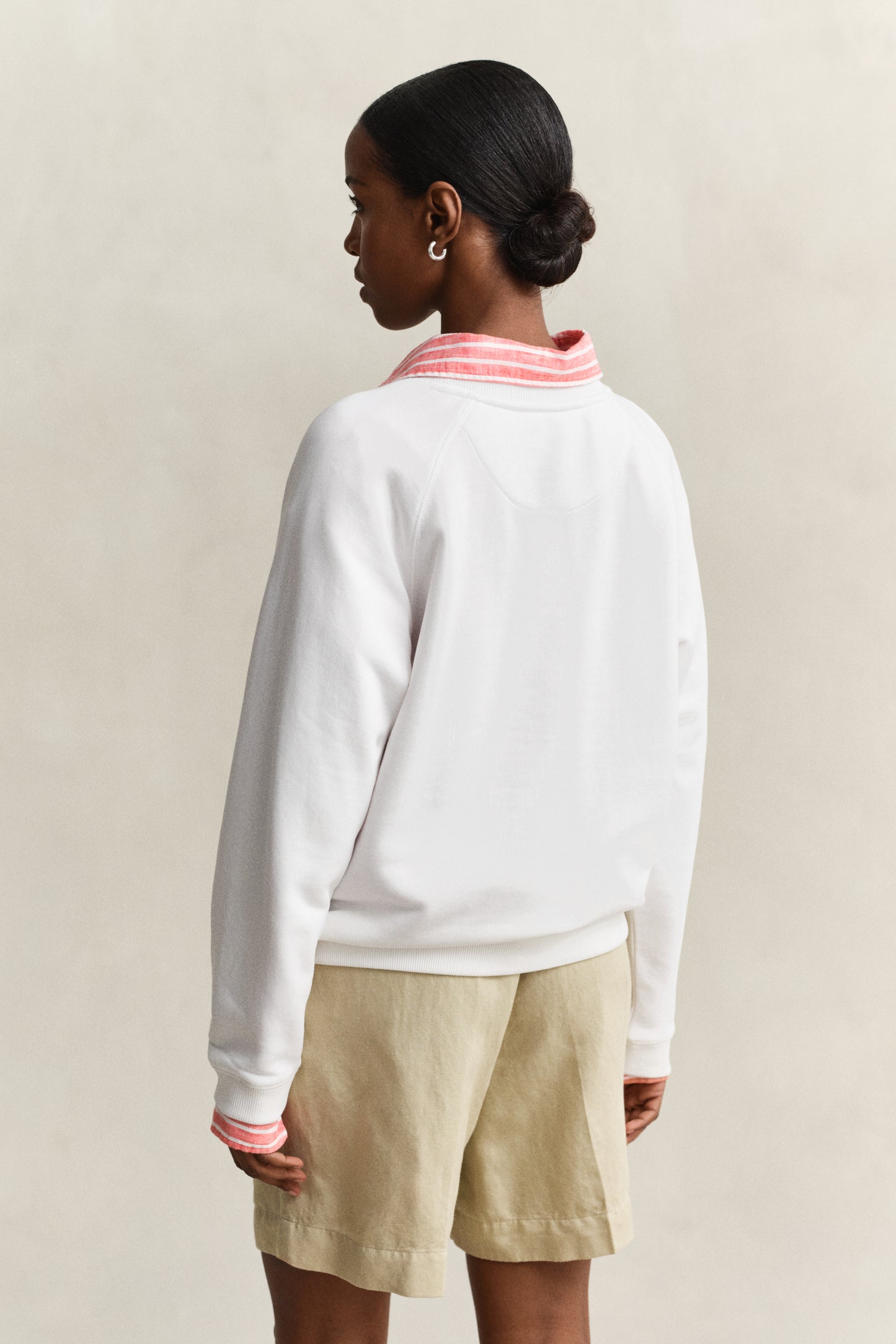 Gant Graphic Print Sweatshirt White