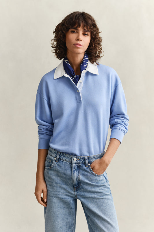 Gant Sweatshirt Hydrangea Blue