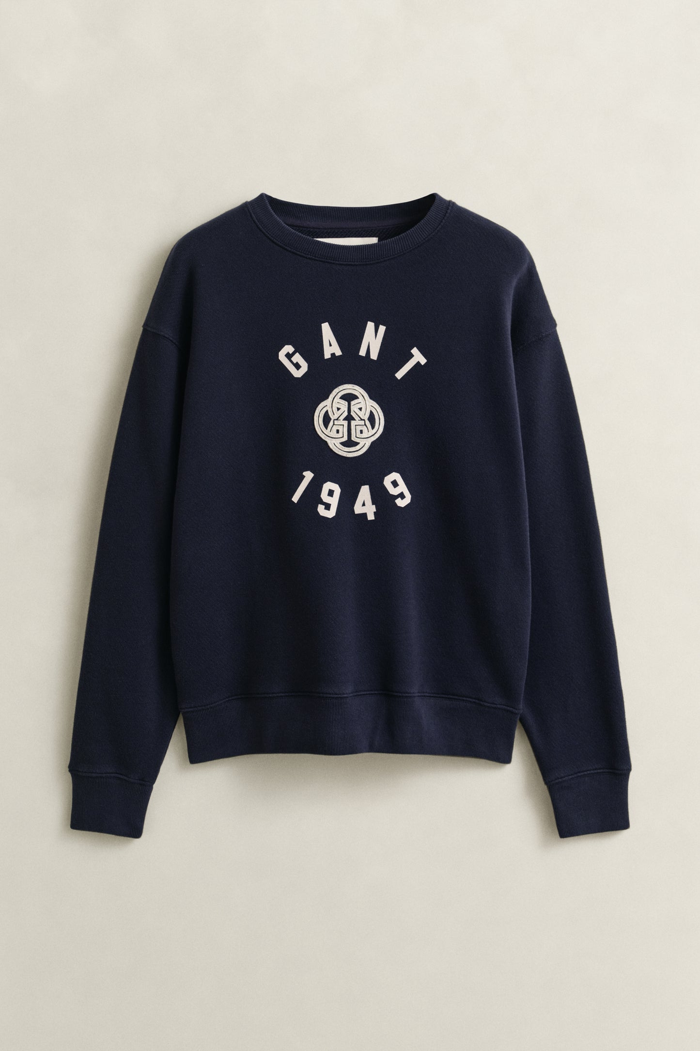 Gant Graphic Sweater Evening Blue