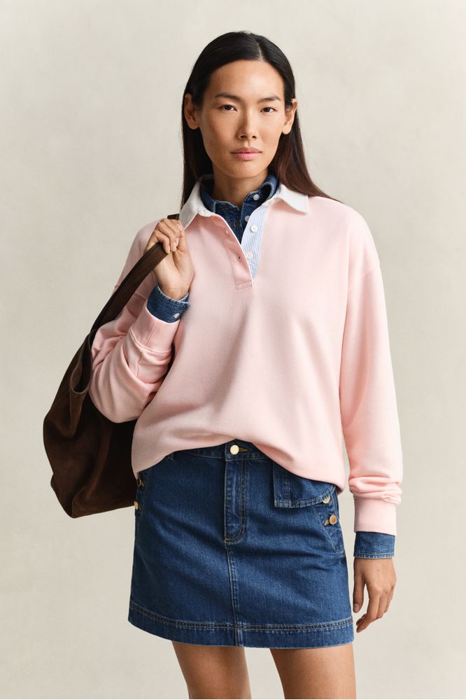 Gant Sweatshirt Apricot Pink