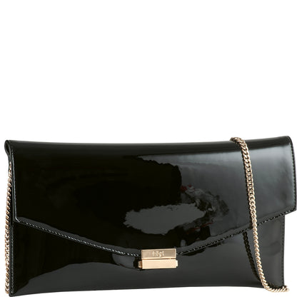 Hogl Essential Patent Clutch Bag Black