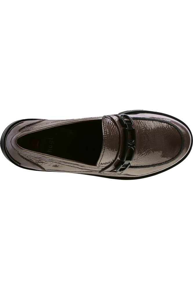 AW24 Hogl Metallic-Wet Loafer