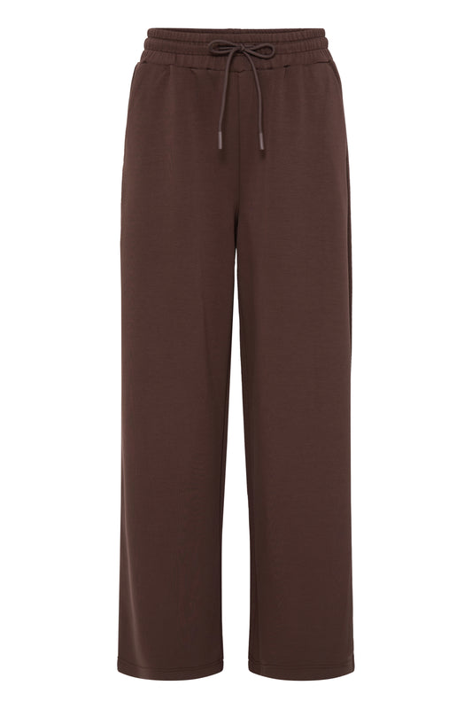 Ichi Cozy Trousers Chicory Coffee