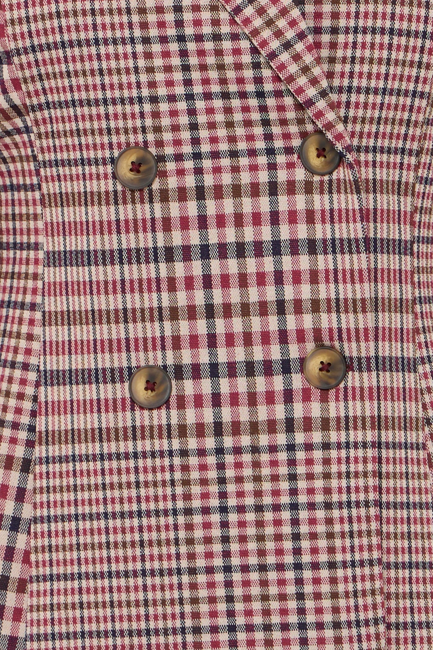 Ichi Kate Checkit Blazer Big Check