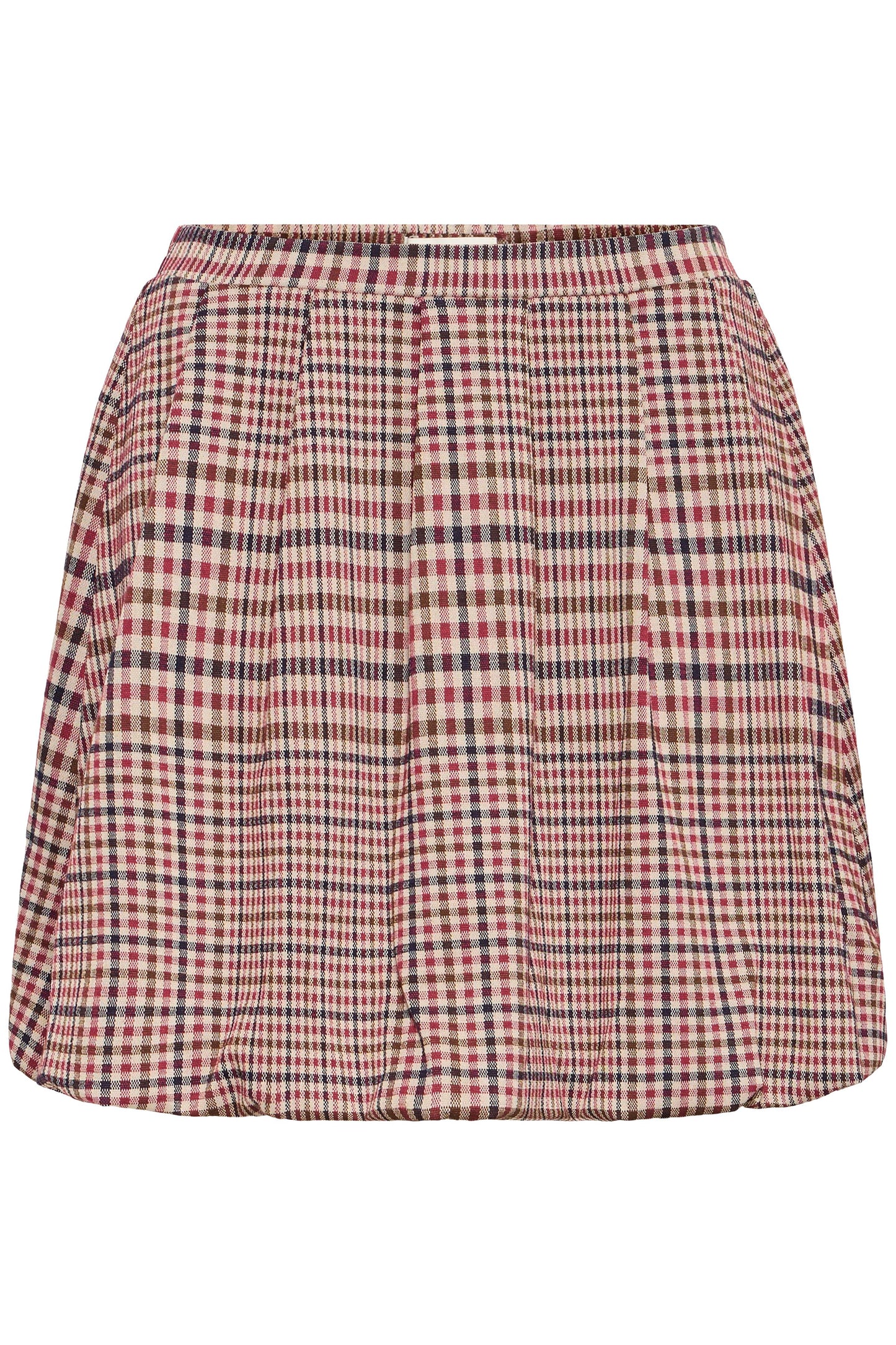 Ichi Kate Checkit Sk Skirt Big Check