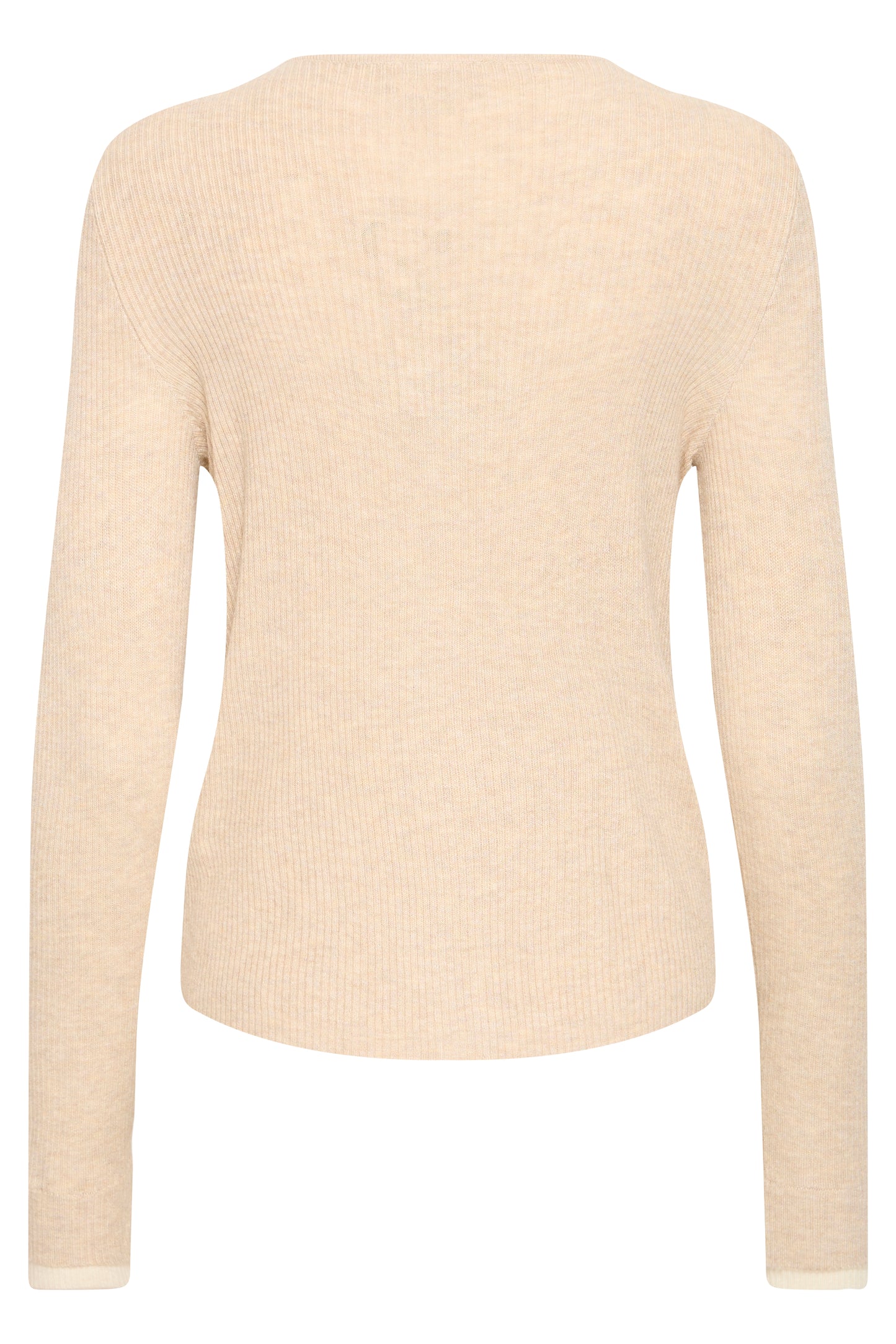 Ichi Fama Cardigan Toasted Coconut