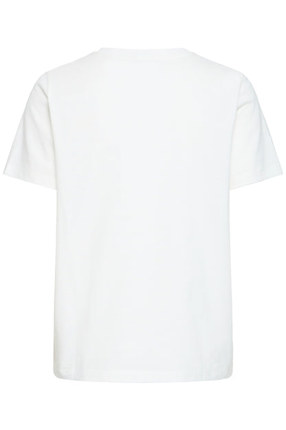 Ichi Camino Loose Top Cloud Dancer / Salsa