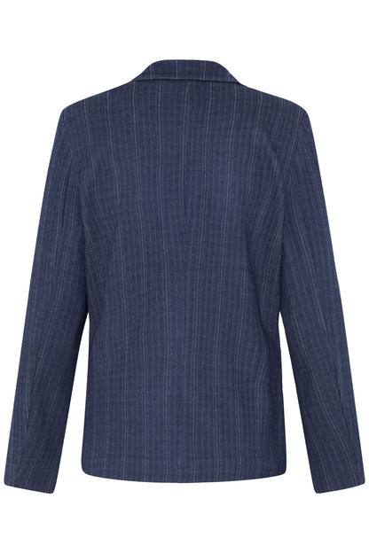 Ichi Kate Pinelle Blazer Dark Blue
