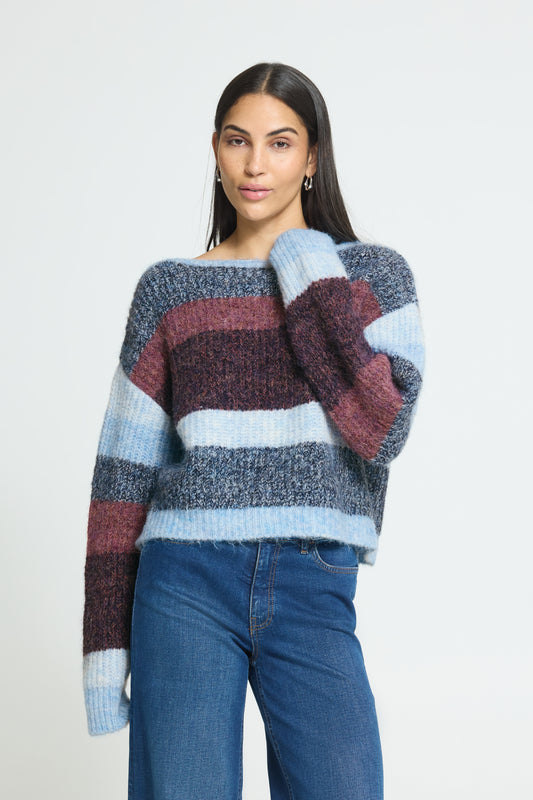Ichi Zulu Pullover Zinfandel Blue