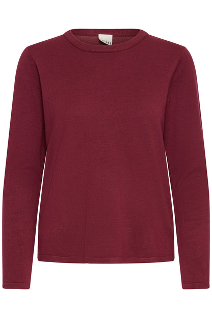 Ichi Luls O-Neck Pullover Rhododendron