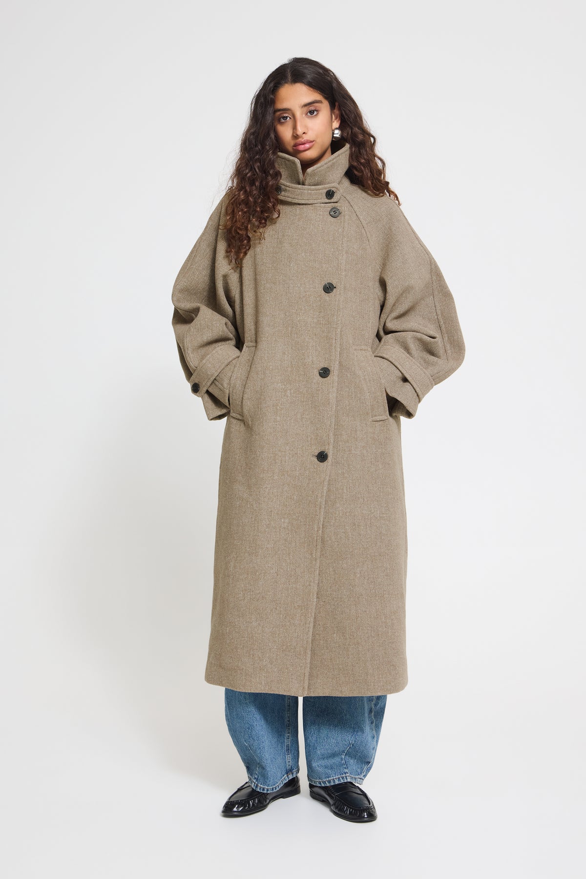 Ichi Gaziva Jacket Desert Taupe