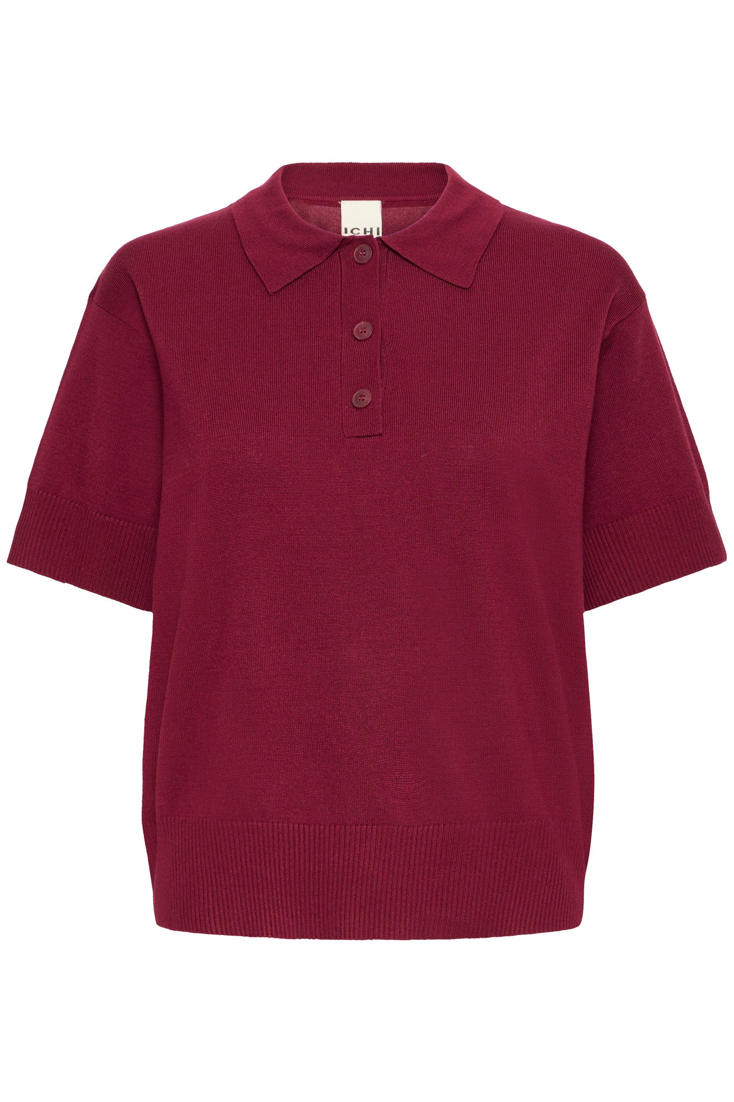 Ichi Luls Polo Pullover Rhododendron