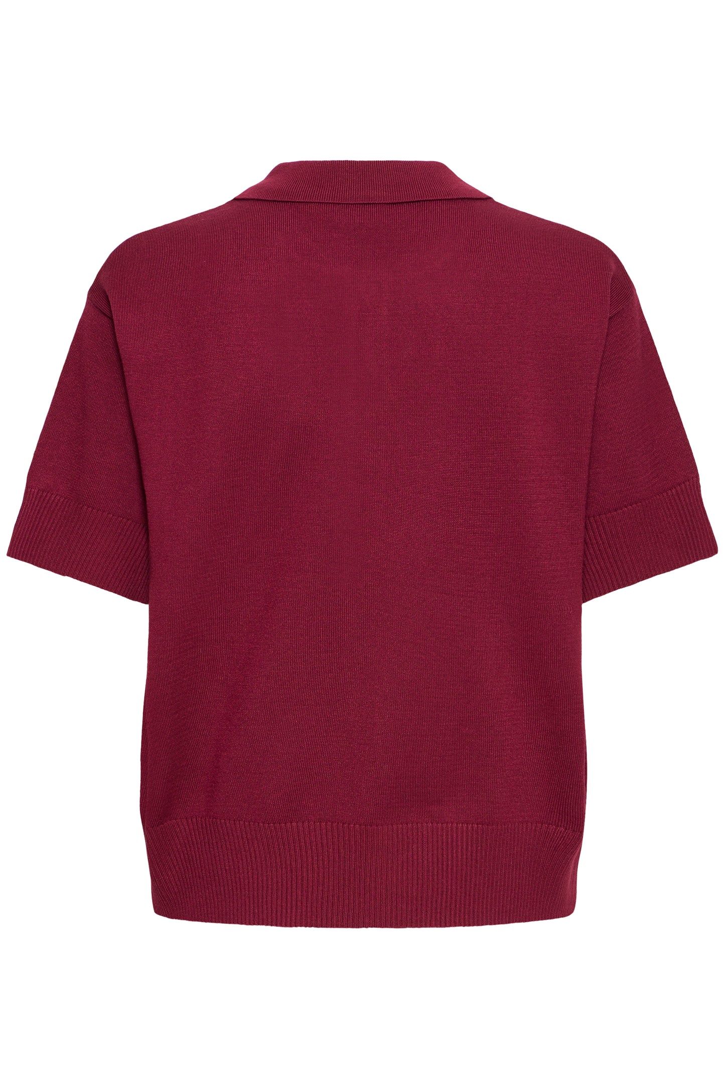 Ichi Luls Polo Pullover Rhododendron