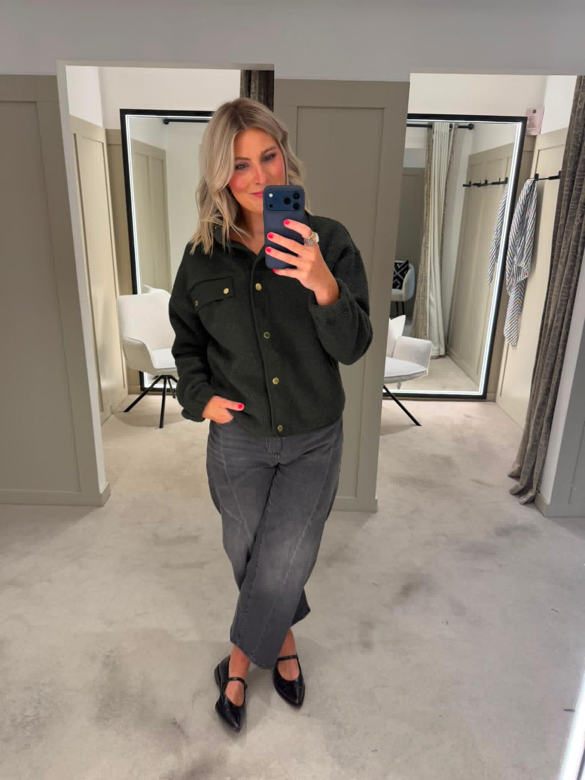Barbour Mabel Fleece Olive