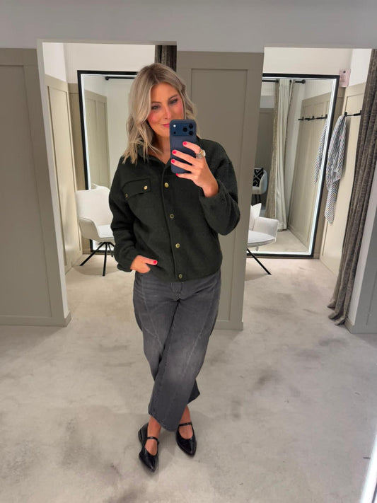 Barbour Mabel Fleece Olive