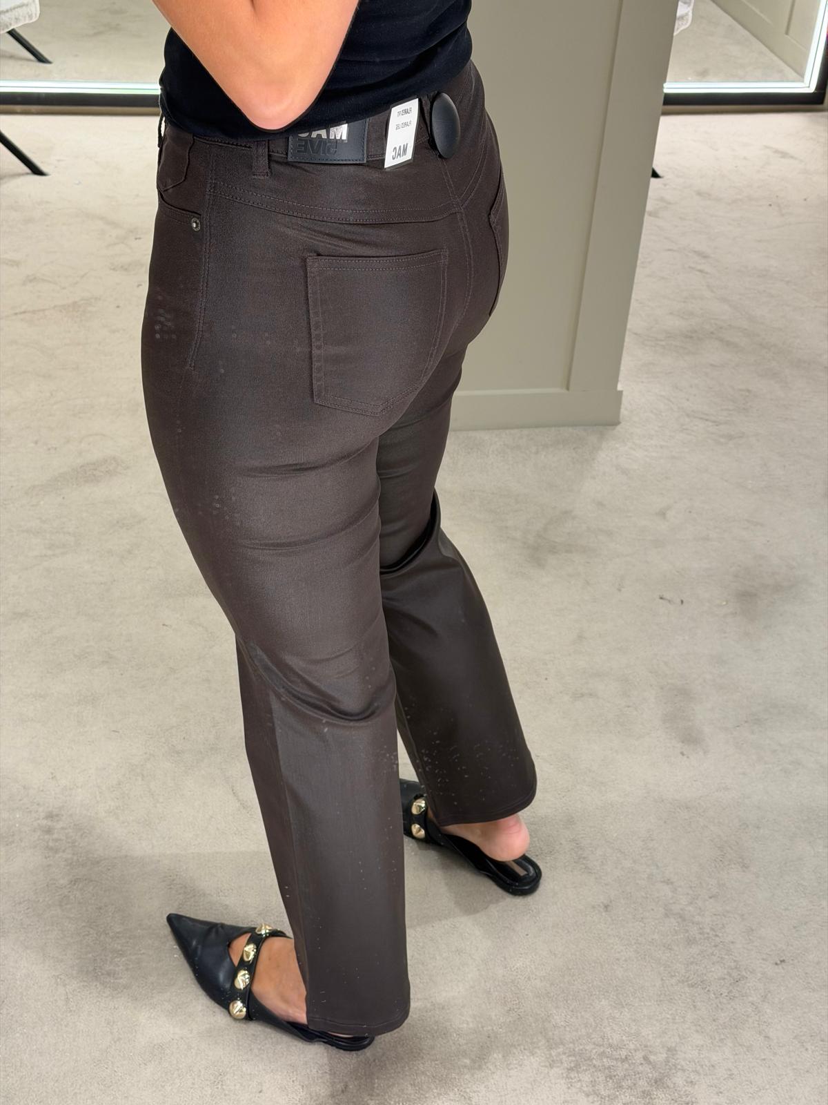 MAC Laura Flared Fit Jeans Truffle Brown