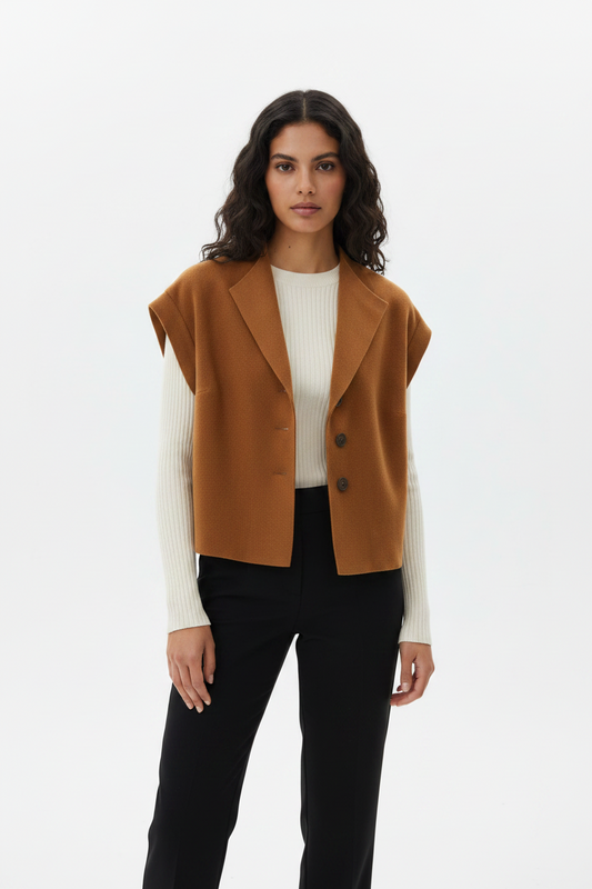 Henriette Steffensen Vest 7170 Rust