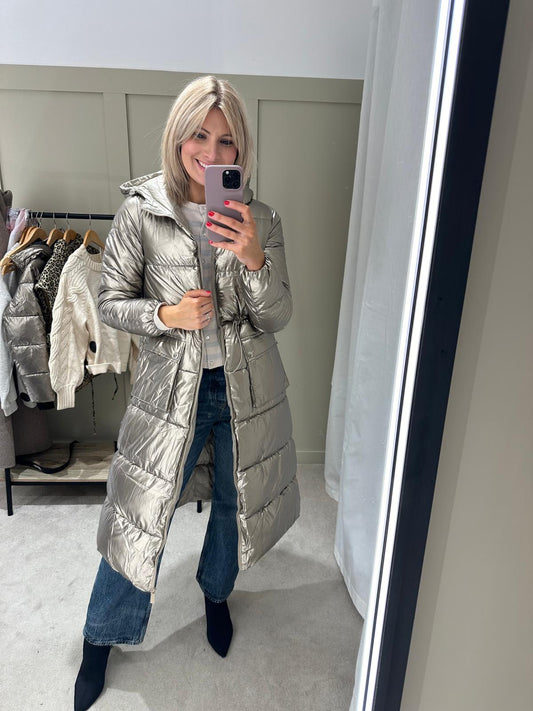 TSC Tatum Metallic Puffer Coat