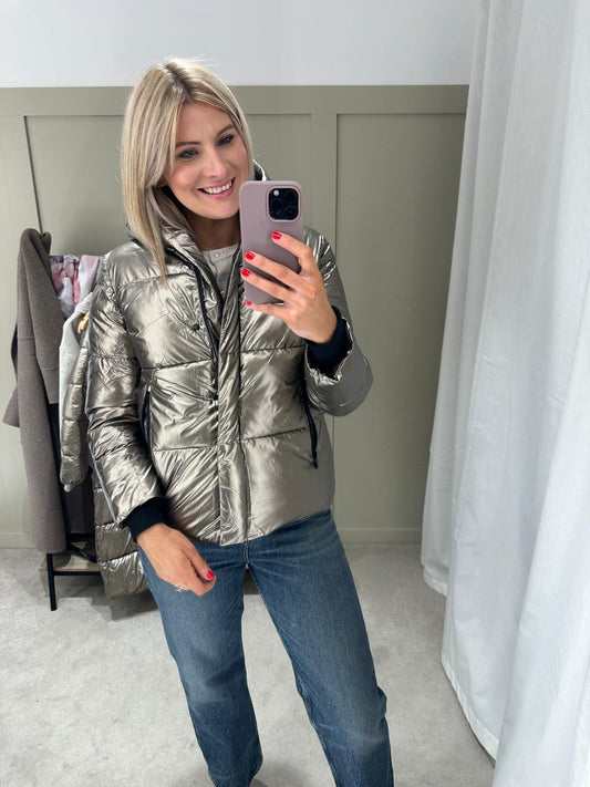 TSC Tate Metallic Puffer Jacket