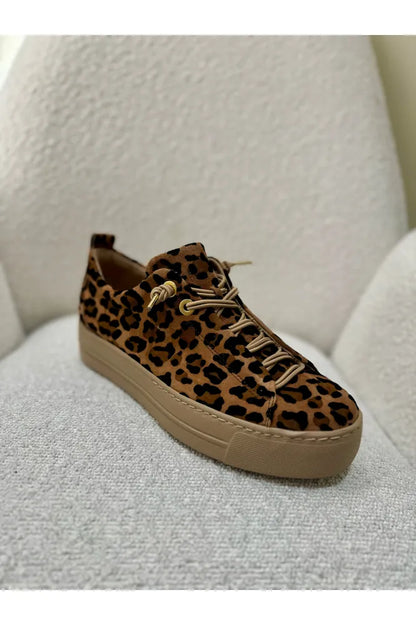 AW24 Paul Green Leopard Trainer