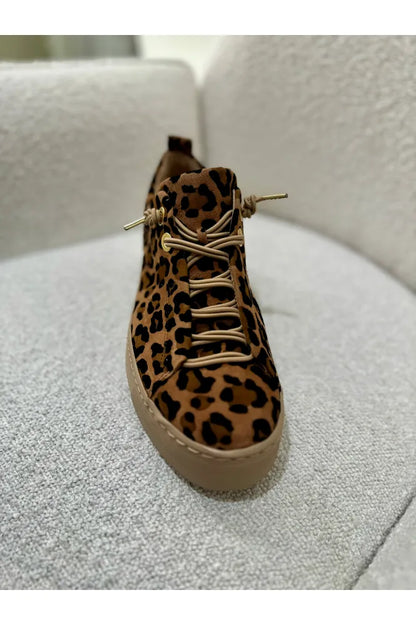 AW24 Paul Green Leopard Trainer