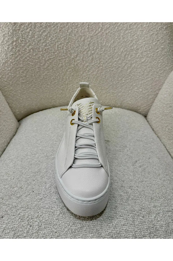 A/S Paul Green Trainer White/Gold