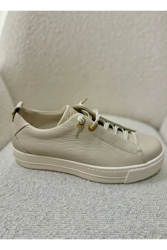 A/S Paul Green Trainer Ivory/Gold