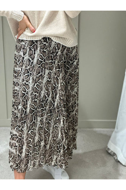 TSC Prisca Animal Print Skirt