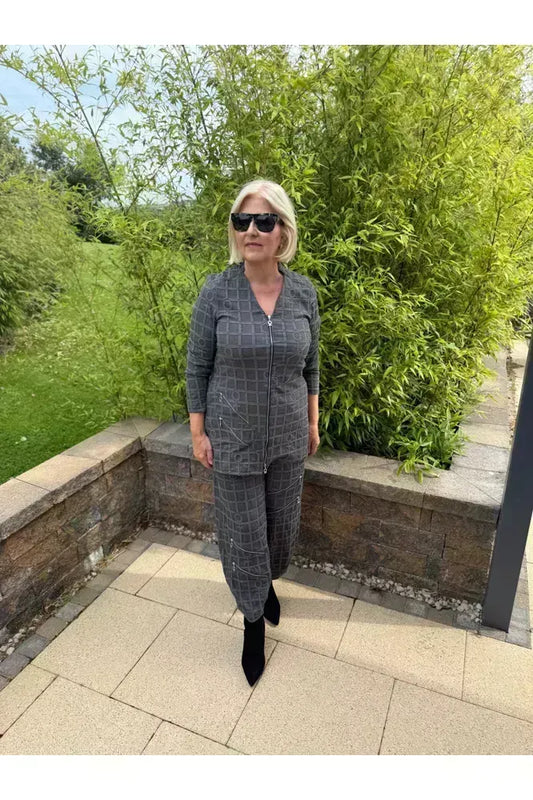 My Soul Bubble Wide Trousers Grey