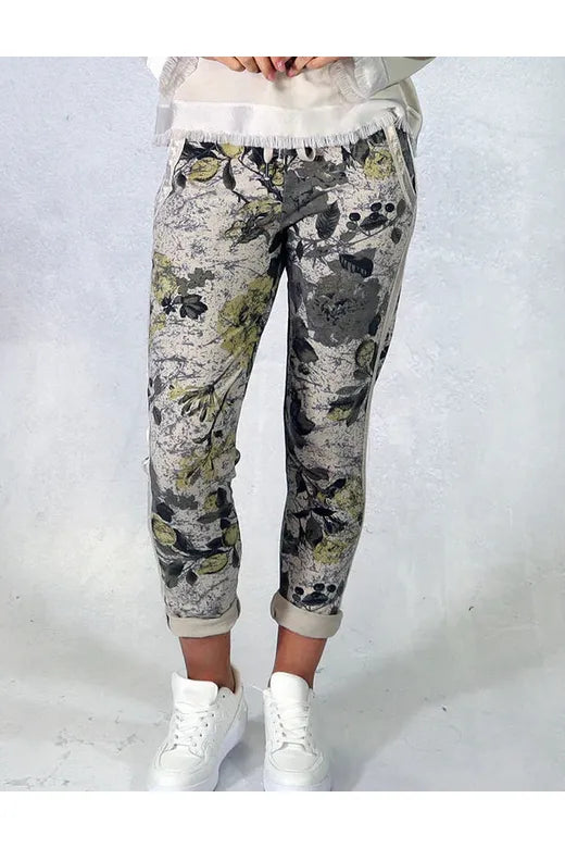 AW24 D.E.C.K Flower Print Jogger