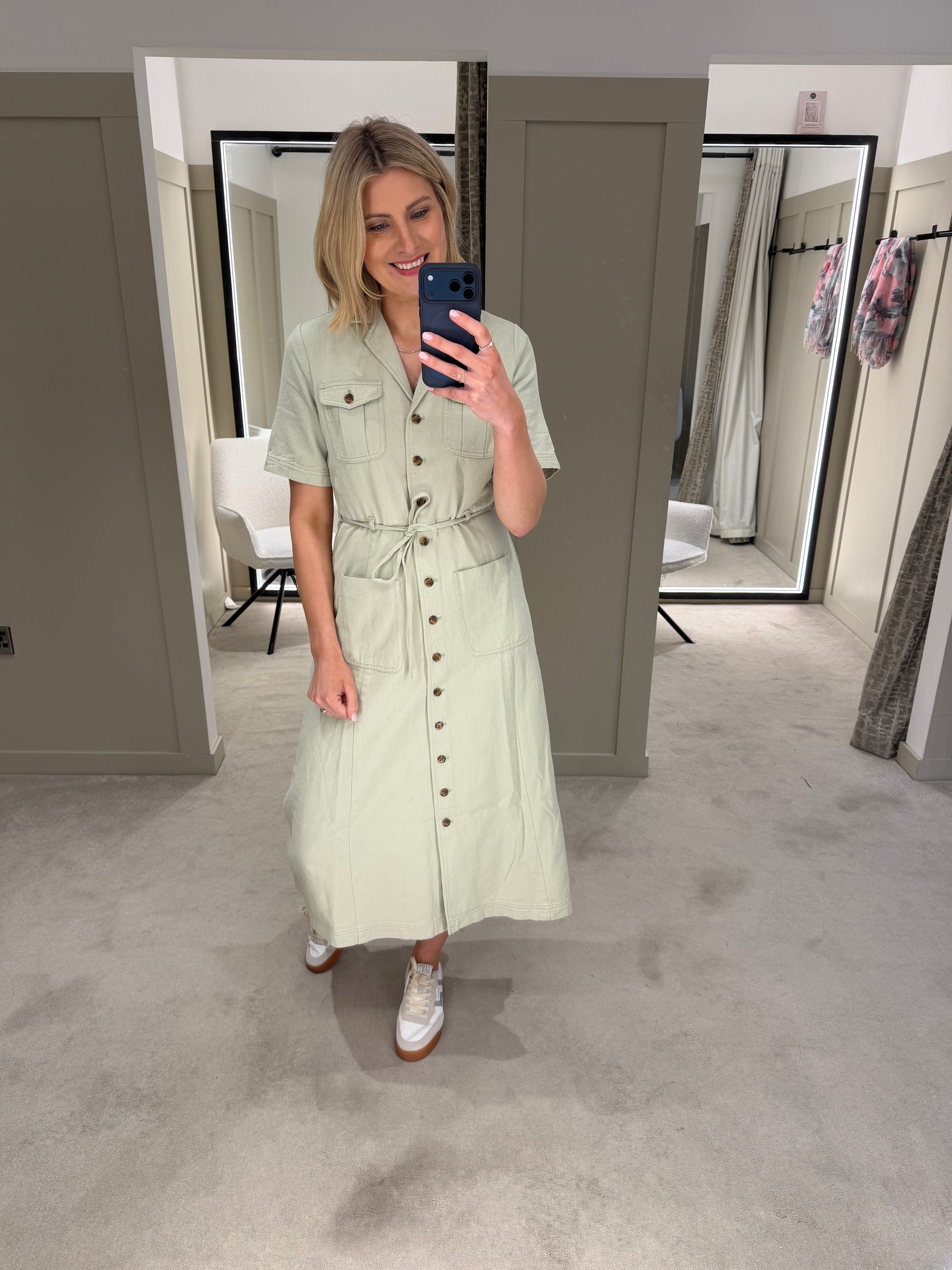 Atelier Rêve Kunis Dress Celadon Tint