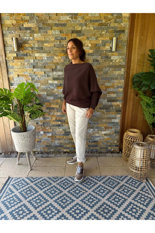 D.E.C.K Choko Cowl Neck Knit